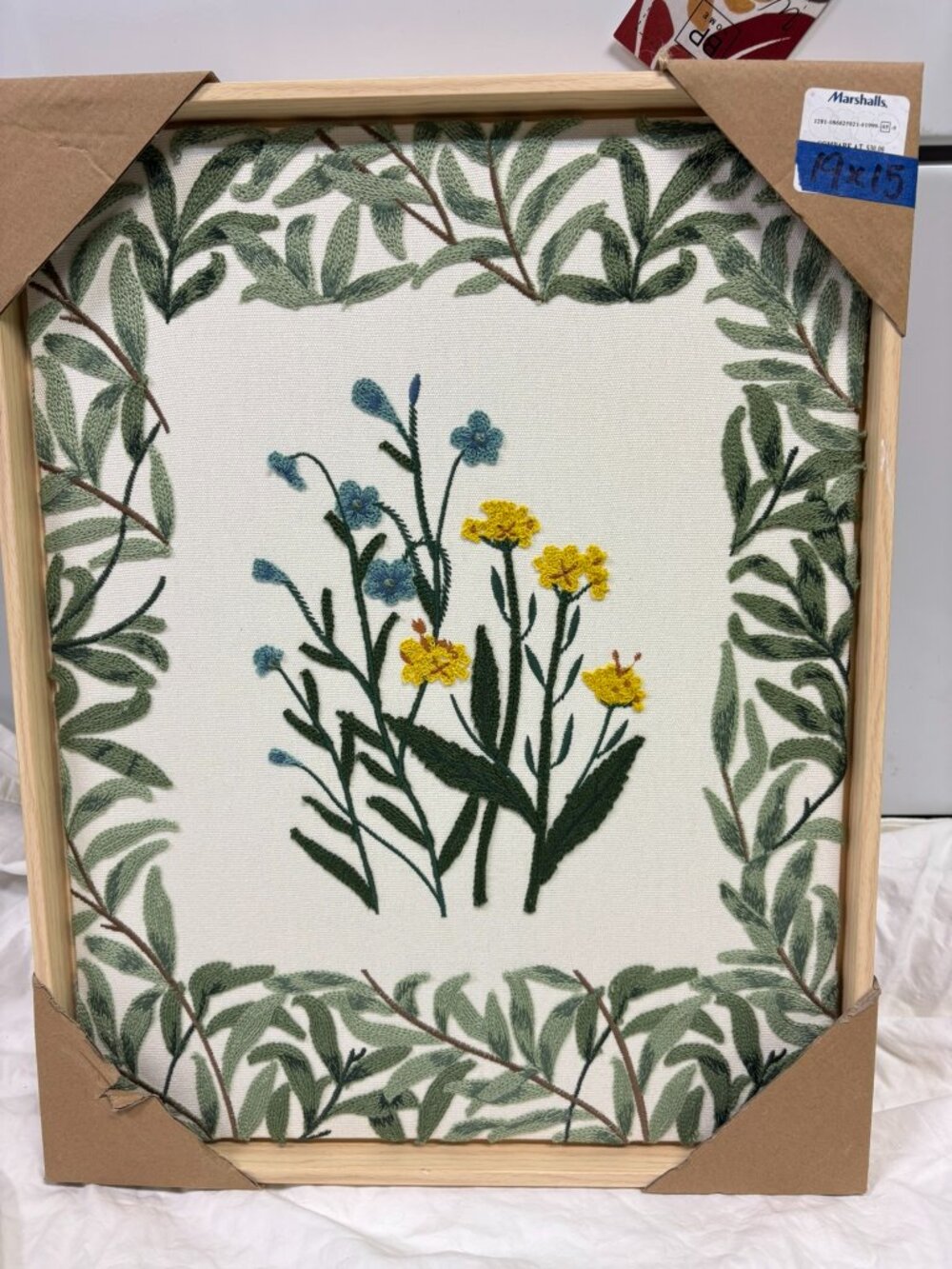 bp home wall art flowers NWT